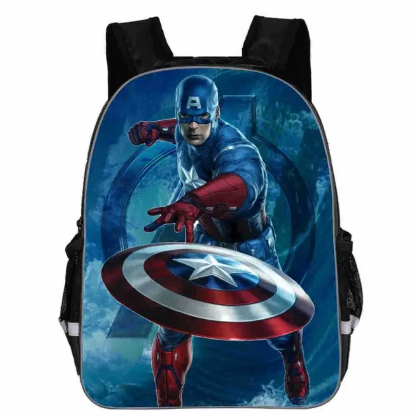 Mochila школьная Детская сумка рюкзак с Мстителями для детей принтом бесконечных