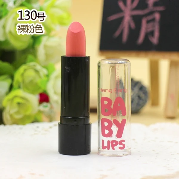 Naked baby lips бальзам для губ Губная помада maquiagem maquillaje beauty make up lips batons матовая губная помада Помады M776-baby - Цвет: 130B