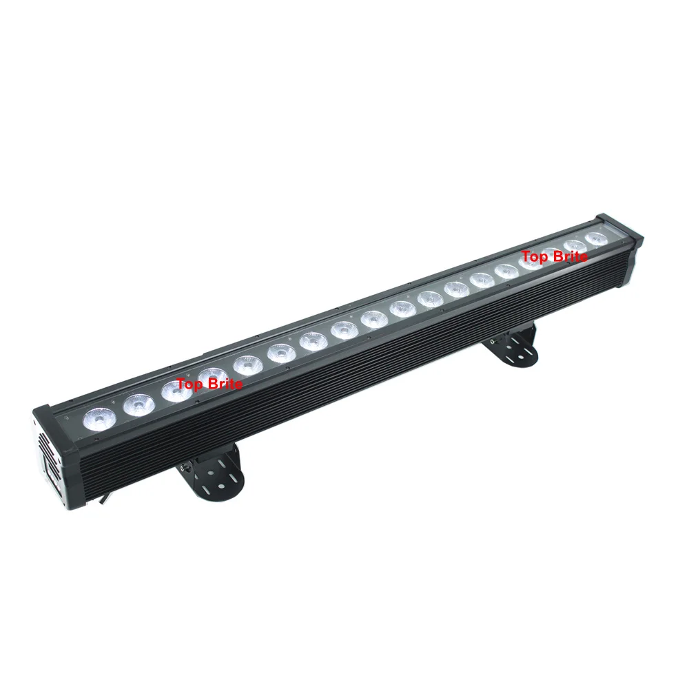 Новое поступление 18X18 Вт RGBWA-UV 6в1 светодиодный настенный светильник IP65 DMX512 светодиодные прожекторы Dj Бар вечерние шоу сценическое освещение