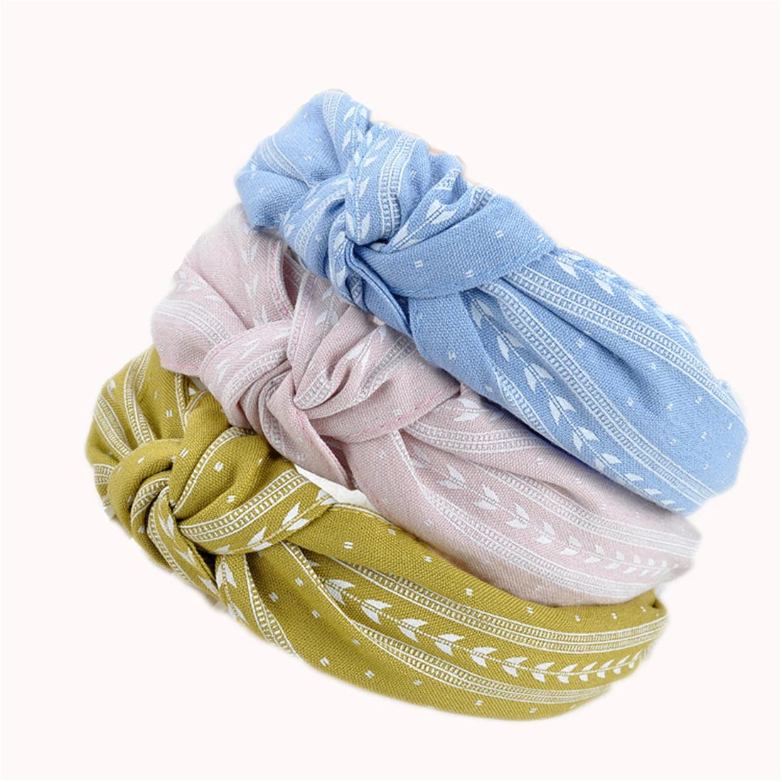 

Women Hair Accessories Girl Sweet Cloth Bowknot Wide Hairband Floral Ginger Headband Fashion Black 2018 New Hair Accessories