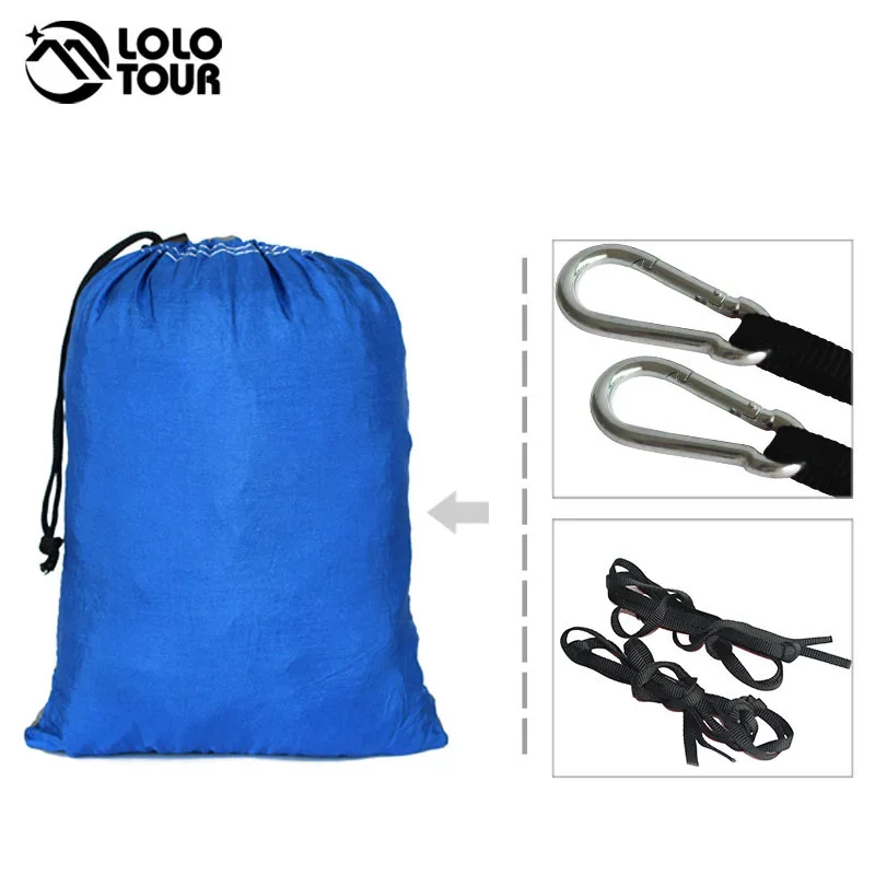 Большой размер 2 человек парашют гамак палатка портативный Открытый выживания