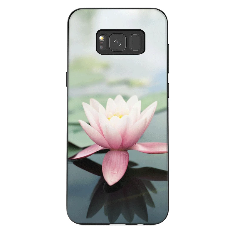 Чехол для мобильного телефона Desxz Lotus Flower Samsung A01EU US S10 S20 Plus Ultra S6 S7 Edge S8 S9 S10E Note 8 9 |