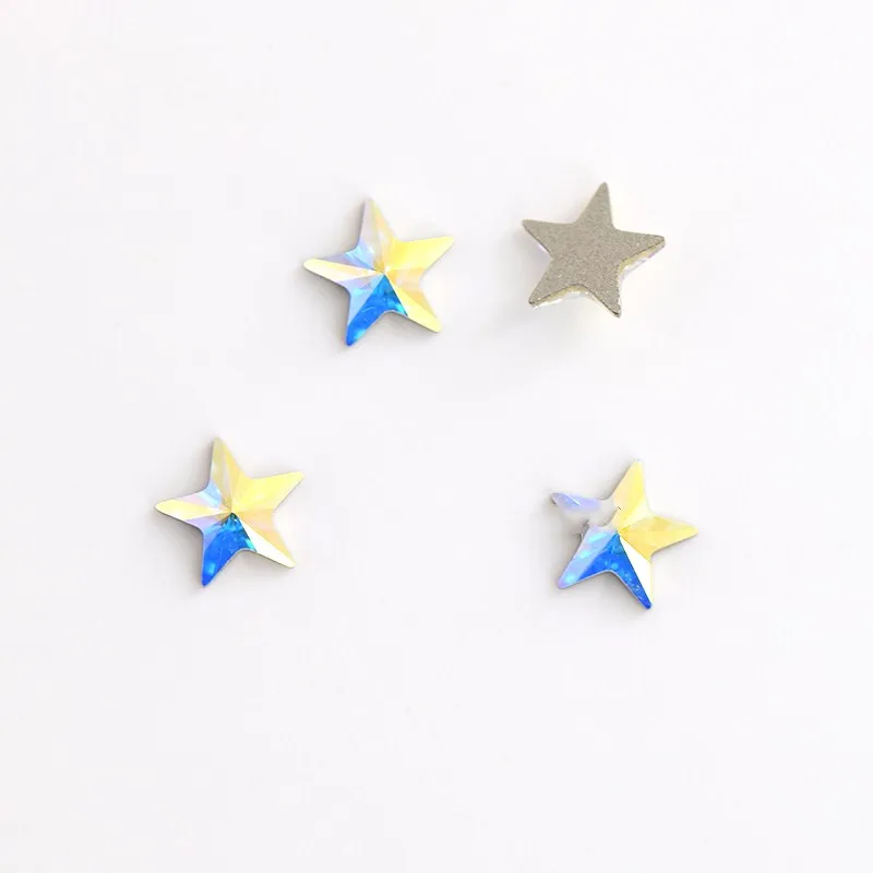 Ms Betti Swarovski Rivoli Star с плоским основанием 2816 5mm 001AB DIY Ювелирные изделия Подарки