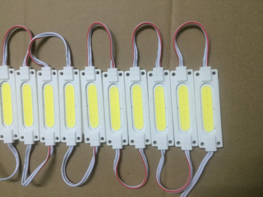 100 шт. светодиодный модуль впрыска ССБ водонепроницаемый задний свет подсветка LED