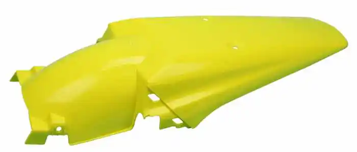 Yellow Мотокросс Эндуро красный Брызговики заднего крыла универсальные защитные щитки для Honda CRF CRM XR CR 125/150R/250/250R/450 M/450R/650L - Цвет: Yellow