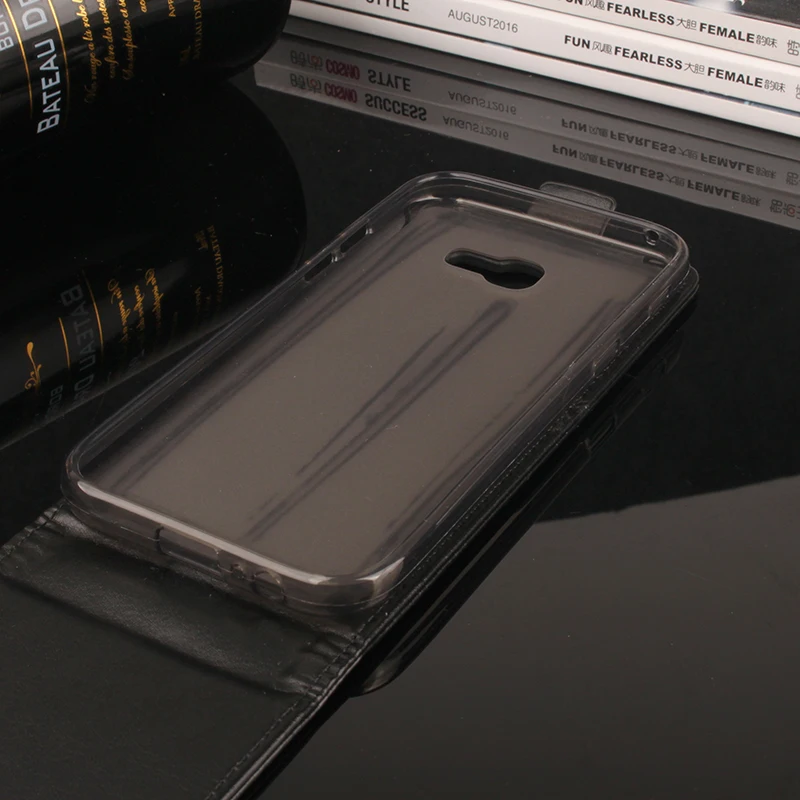 Чехол для samsung Galaxy A5 Вертикальная задняя крышка флип-чехол для samsung A5 A520F A5200 кожаный чехол открывающийся вверх и вниз