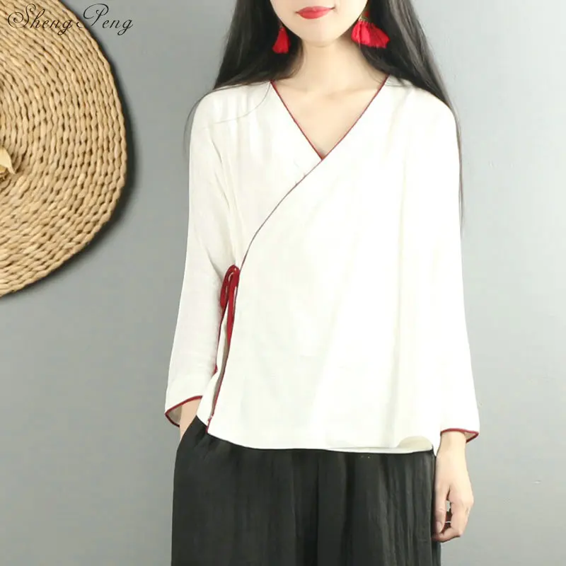 Traditional chinese clothing for women cheongsam top womens tops and blouses elegant ladies retro style tops G164