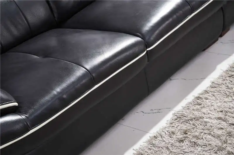 Цена по прейскуранту завода L форма кожаный диван-кровать гостиная диван набор |