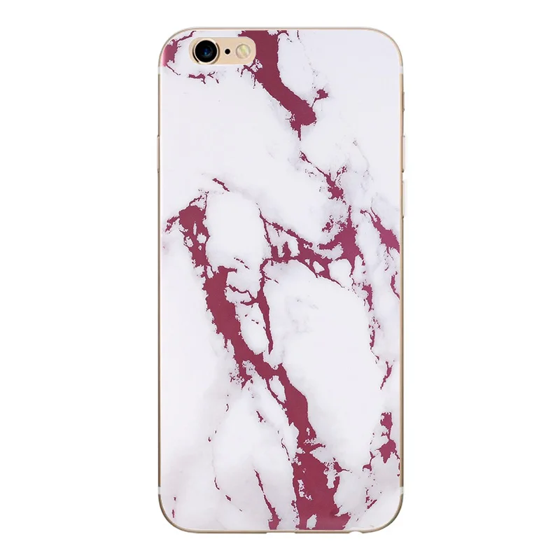 Для iphone 8 Роскошный чехол мраморный цветной защитный для телефона Coque Apple 7 Plus X 5 5S SE