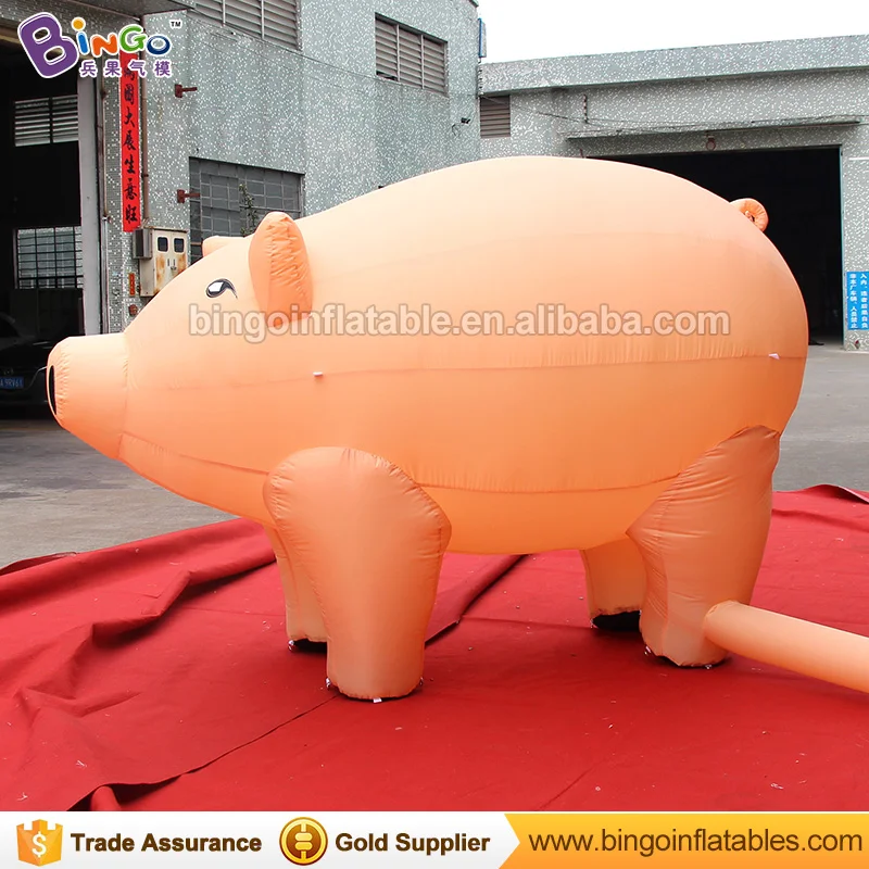 Personalized 2.9X1.5X2 meters big inflatable pig / animals party inflatables toys | Игрушки и хобби