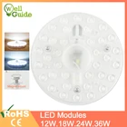 Светодиодные светильники 12 Вт, 18 Вт, 24 Вт, 36 Вт, 240 В переменного тока