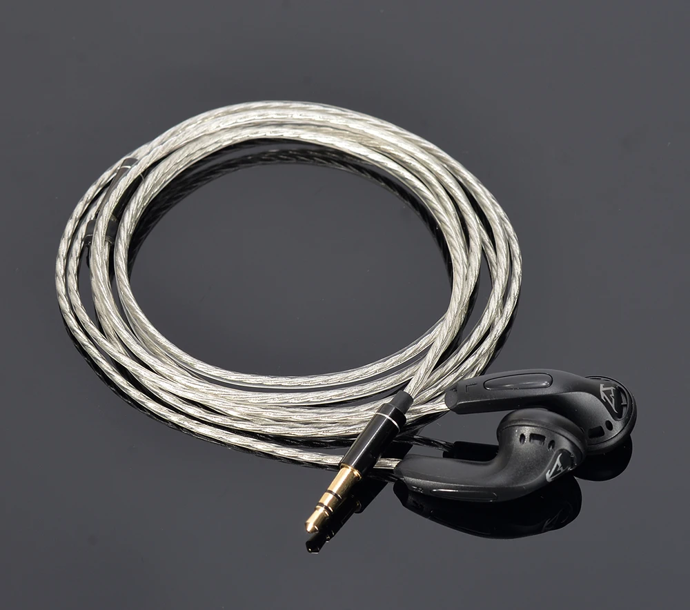 Наушники вкладыши MusicMaker TP16 32 Ом HIFI бас плоская головка Hifi музыка DJ монитор