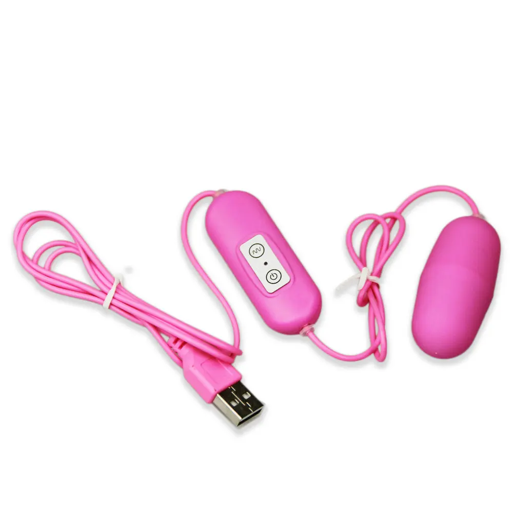 Розовый USB прыжок яйцо вибратор для женщин мастурбатор Пуля Вибратор клитор