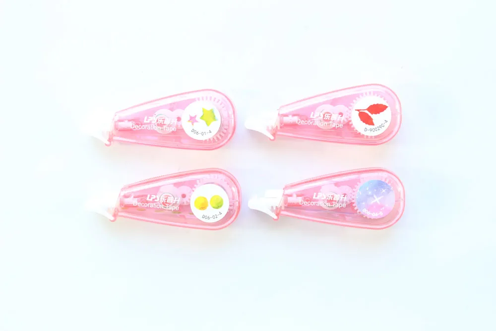 Милый kawaii школьный студенческий мультфильм пресс тип декоративная лента-корректор ребенок планировщик молочная васи лента канцелярские принадлежности 6 мм* 3 м