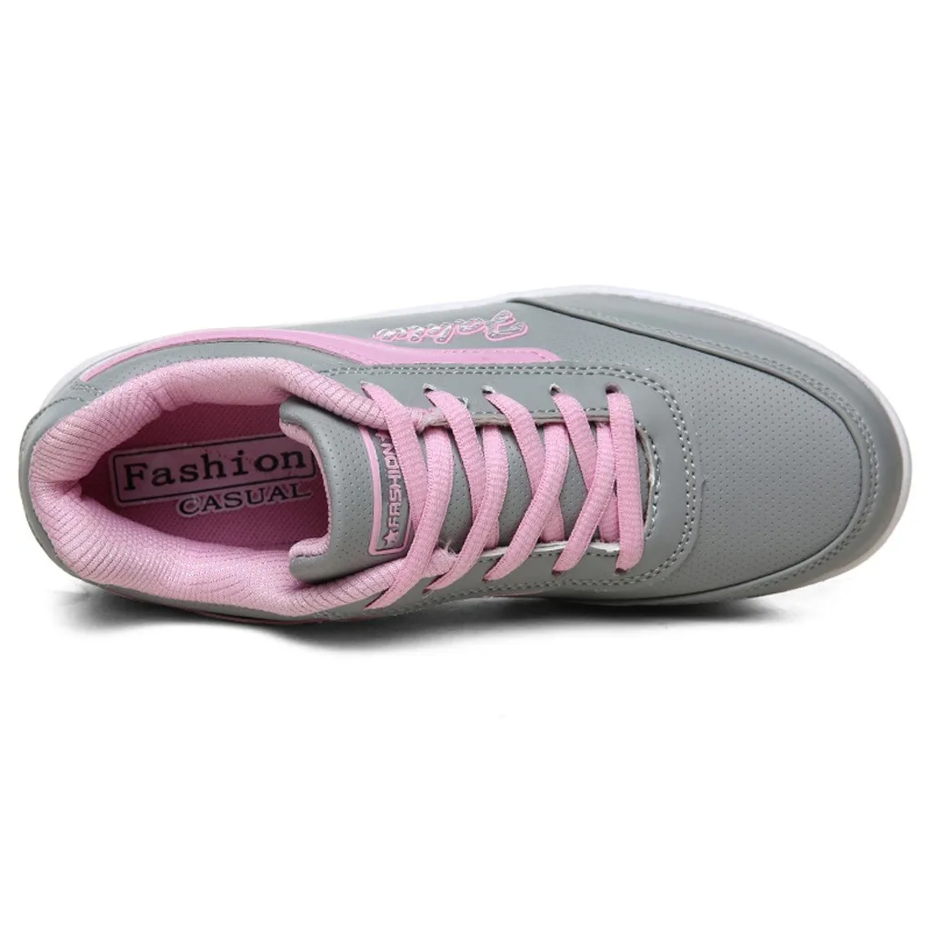 SAGACE/обувь Новинка модные простые женские дышащие кроссовки на платформе