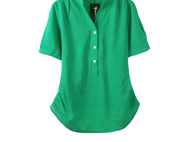 2016 Новая Мода Женская одежда футболка футболки Шифоновая Футболка Sexy шифон