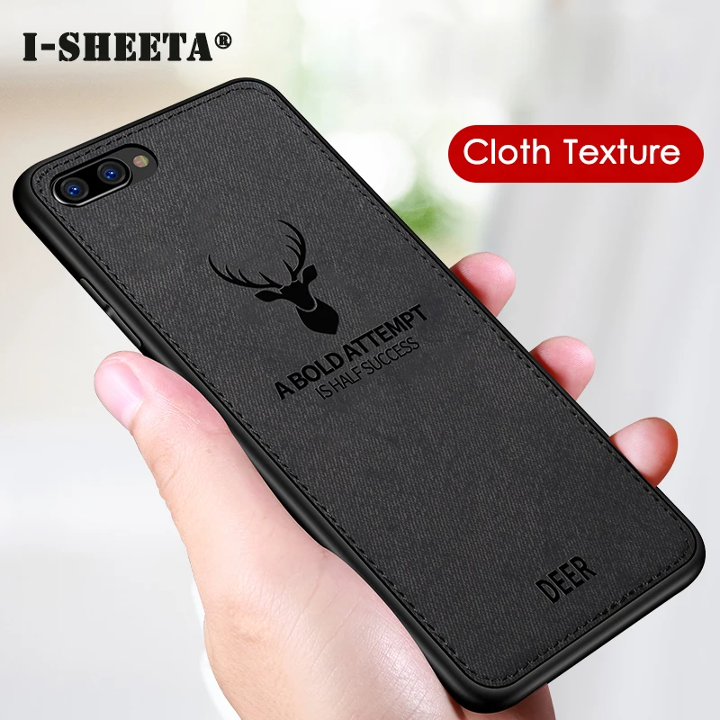Shockproof 3D Cloth Leather Soft TPU Bumper Case For Huawei Honor 8 9 10 lite V10 V20 Cover P10 Plus P8 P9 Lite 2017 |