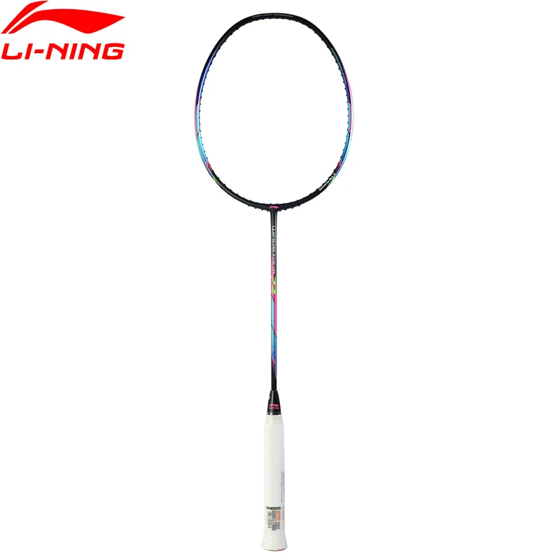 Li Ning WINDSTORM 72 ракетки для бадминтона одиночный ракетка светильник