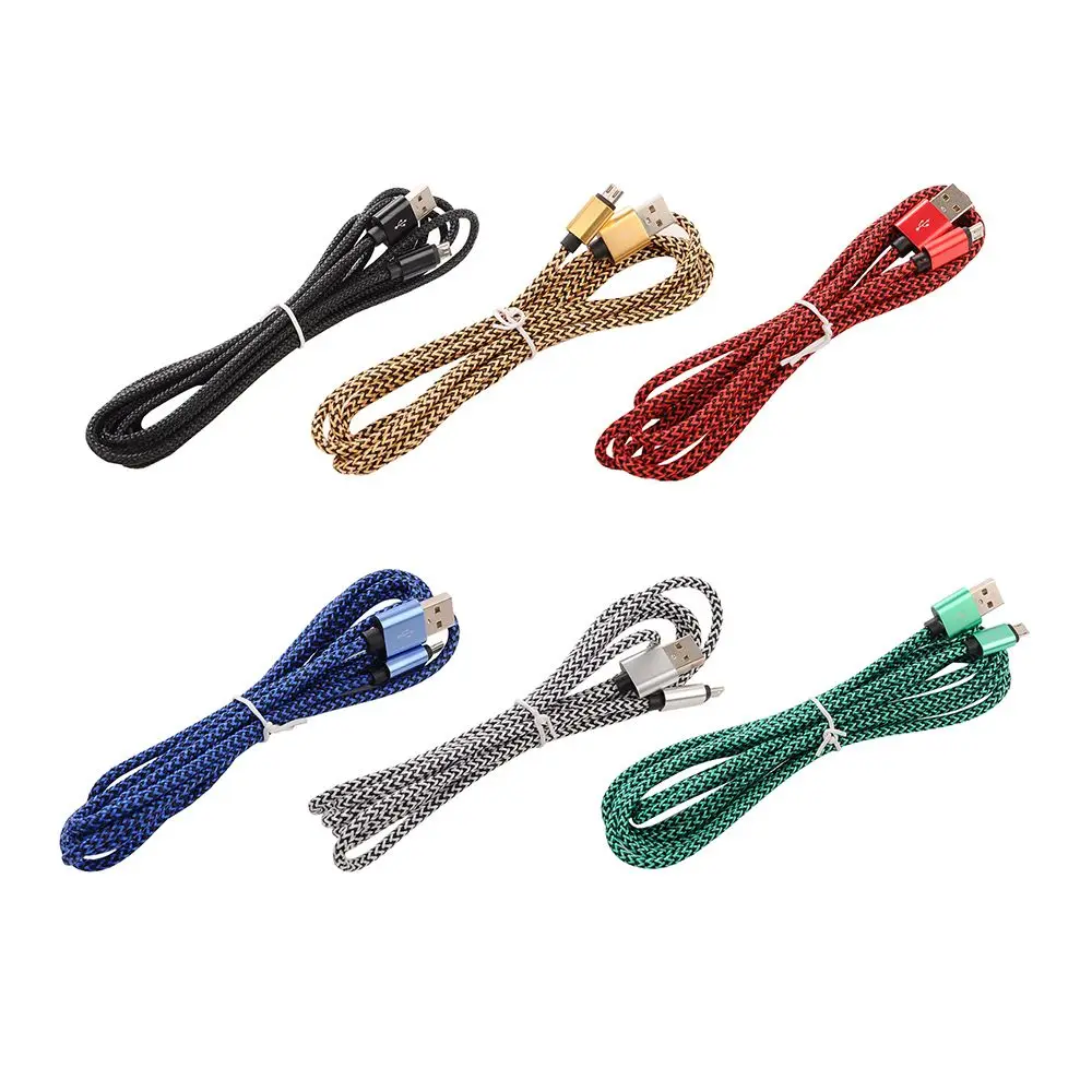 Usb кабель для синхронизации данных и зарядки двойной металлический двухцветный