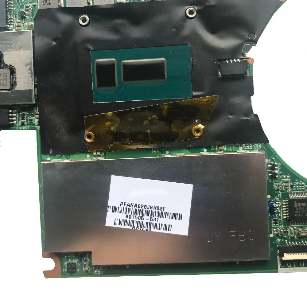 Для hp X360 G1 13-4000 Материнская плата ноутбука 801505-601 801505-501 801505-001 аккумулятор большой емкости с i7-5500U Процессор 8 Гб Оперативная память DA0Y0DMBAF0 мб тестирование