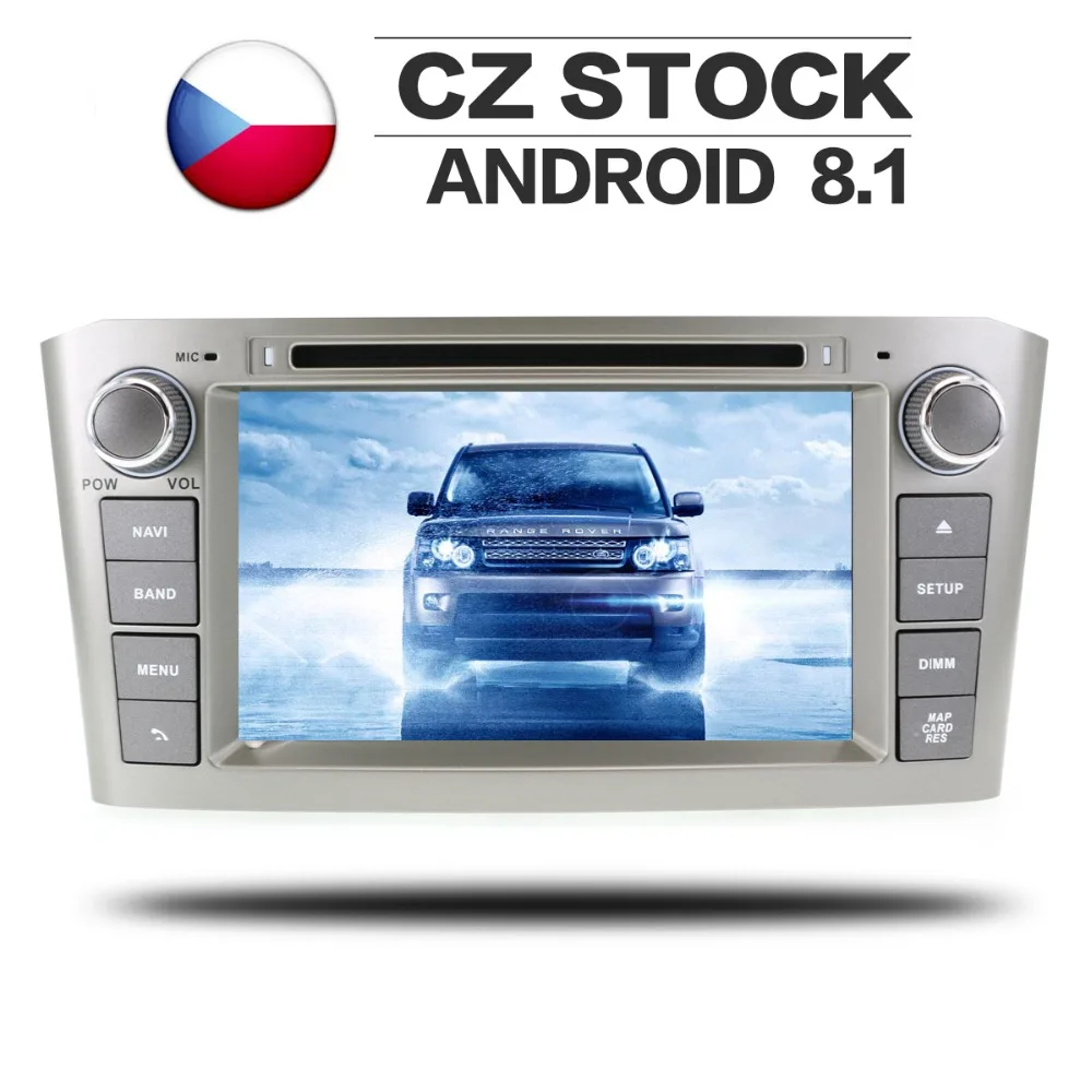 Автомагнитола для Toyota Avensis Android 8 1 радио стерео GPS 2002 2003 2004 2005 2008 DVD плеер навигация