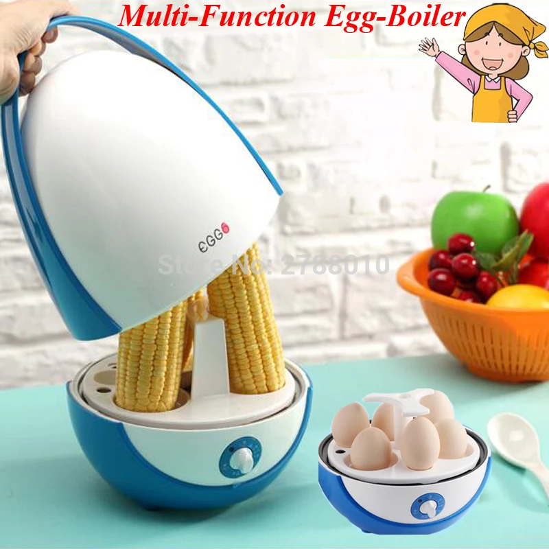 Multi-function Egg-Boiler Household Egg Poacher Egg Cooking Machine/ Automatic Power-off Egg Steamer LHD2001