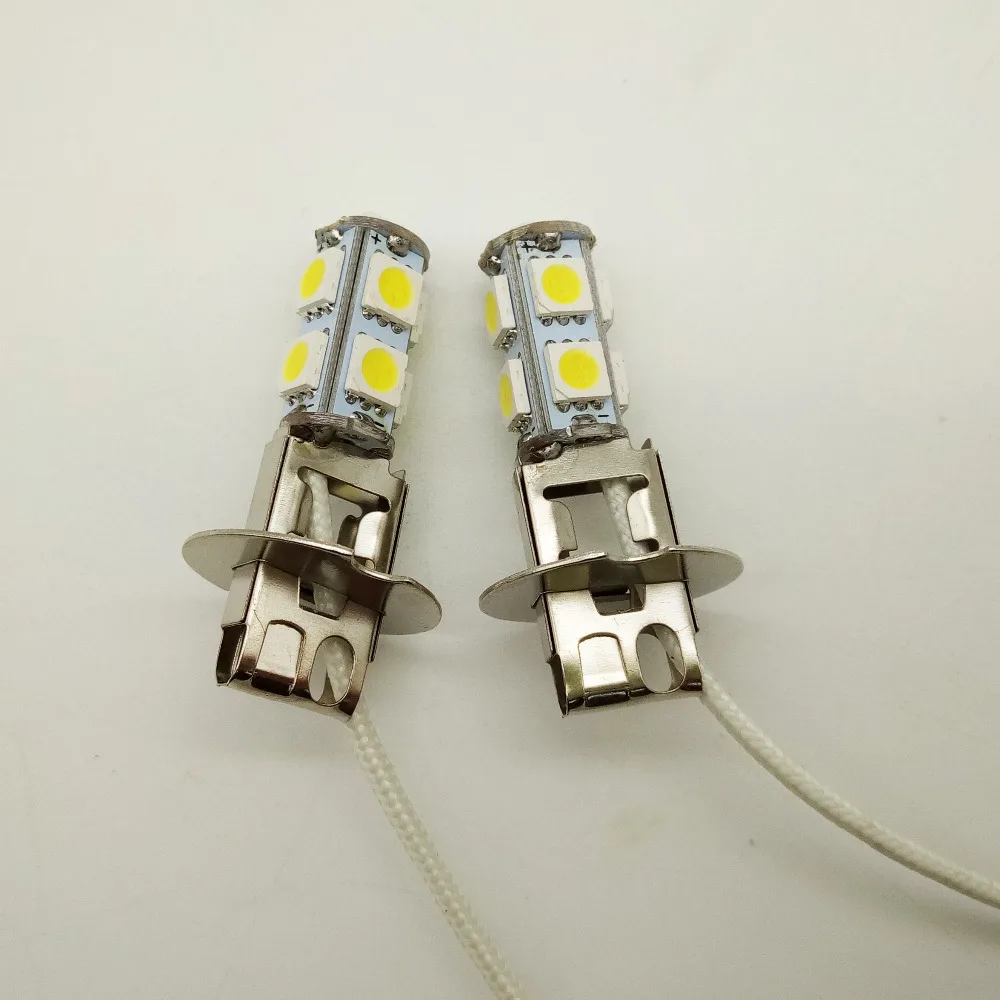 2 шт. 1 пара H3 H1 5050 9 SMD светодиодный противотуманный фонарь 12 В 24 автомобильный