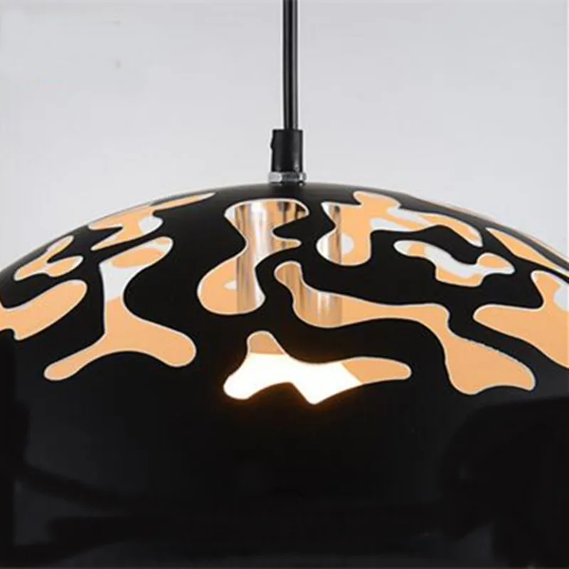 

LOFT Pendant Light Vintage LED Indoor Lamp Iron Hollow Out Modern Sitting Room Restaurant Cafe Shop Decoration Light Fixture