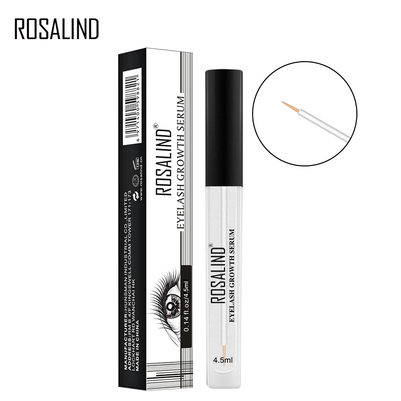 ROSALIND Eyelash Serum Natural Eye Makeup Growth Longer Thicker Lash Lifting Care Enhancer  Красота и