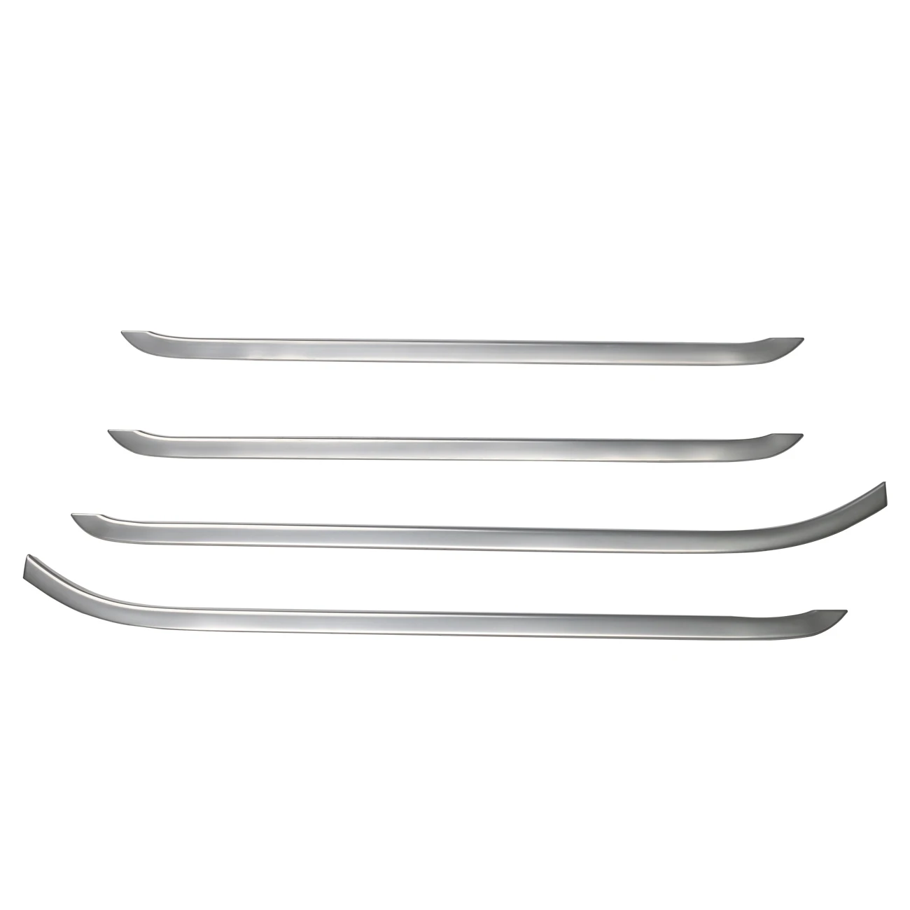 

Window Sill Trim Cover For Jeep Wrangler Unlimited JL 2 4 Door 2018 2019 Stainless Steel Exterior Side Window Belt Strip Case