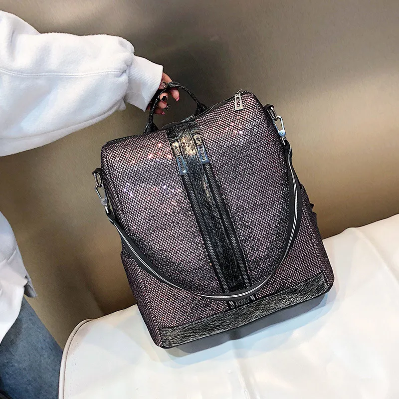 Female Travel Leather Backpack Women's Small Bag Teenagers School Bags Anti Theft Bagpack Women Casual Hiking Backpacks Woman | Багаж и