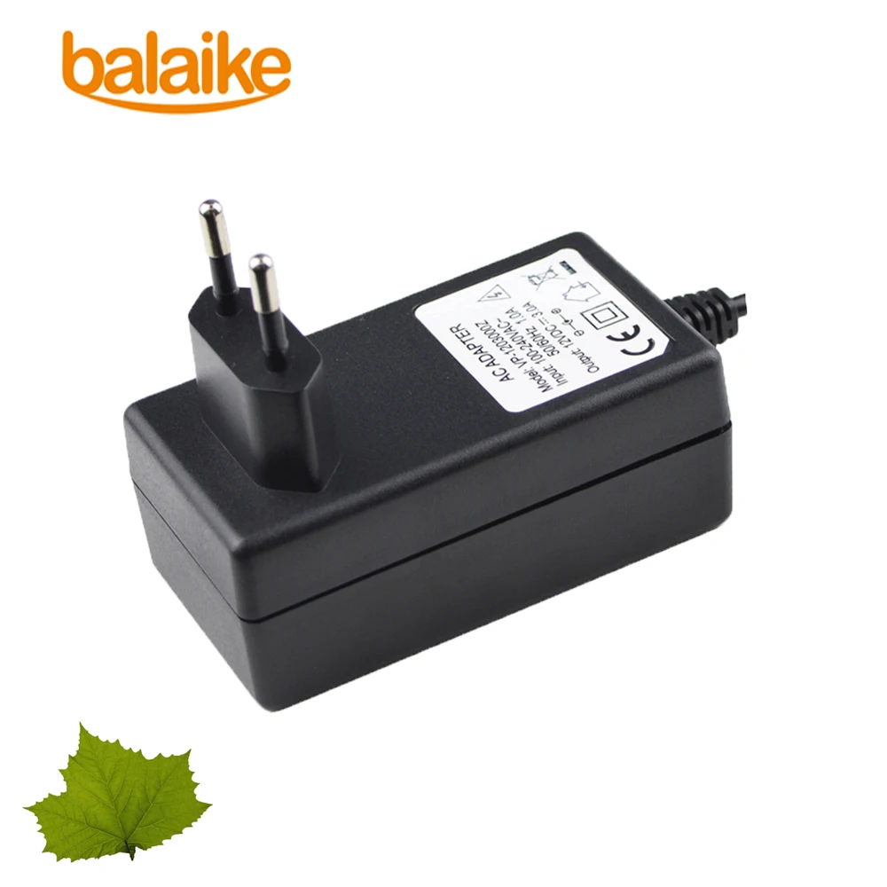 Высокое качество 12V3A Новый AC 100 в-240 в конвертер адаптер питания DC 12 В 3A мощность с 1