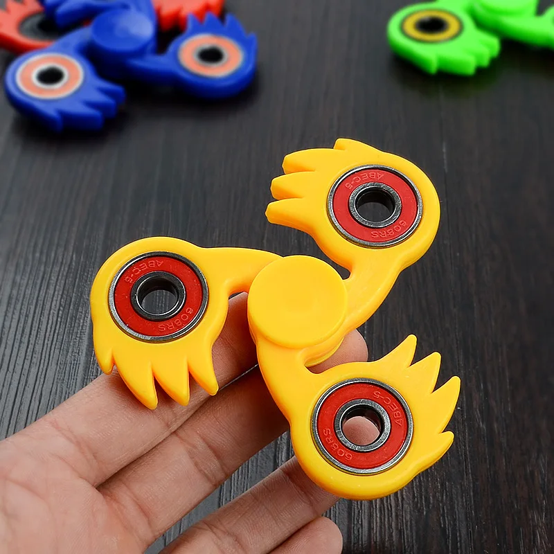 Непоседа Tri-Spinner Игрушки Сенсорные Ерзает Аутизм СДВГ Ручной Счетчик Анти-Стресс