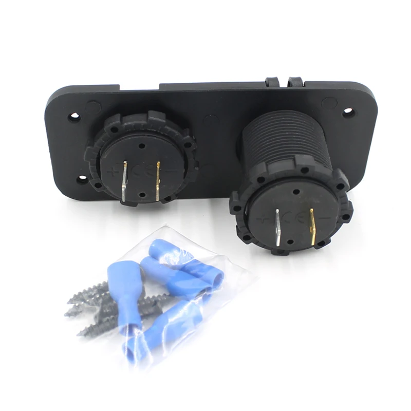 12 В двойной USB автомобильный прикуриватель зарядное устройство адаптер для