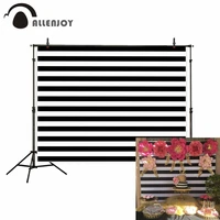 allenjoy photography background black and white stripes simple birthday wedding backdrop wallpapers photo studio photocall