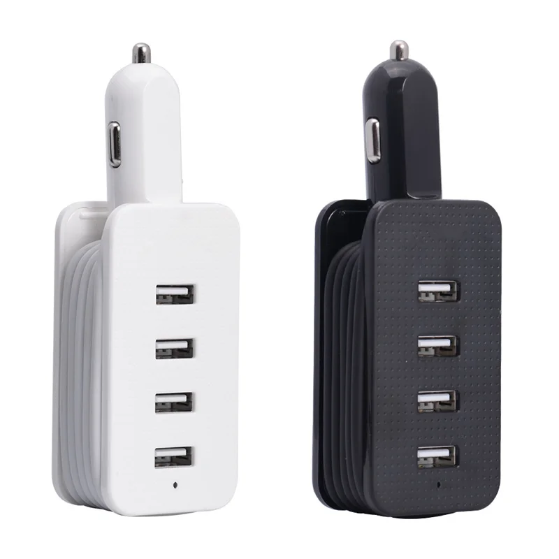 Автомобильное зарядное устройство с 4 USB портами 5 В а|usb phone charger|travel chargerphone charger |