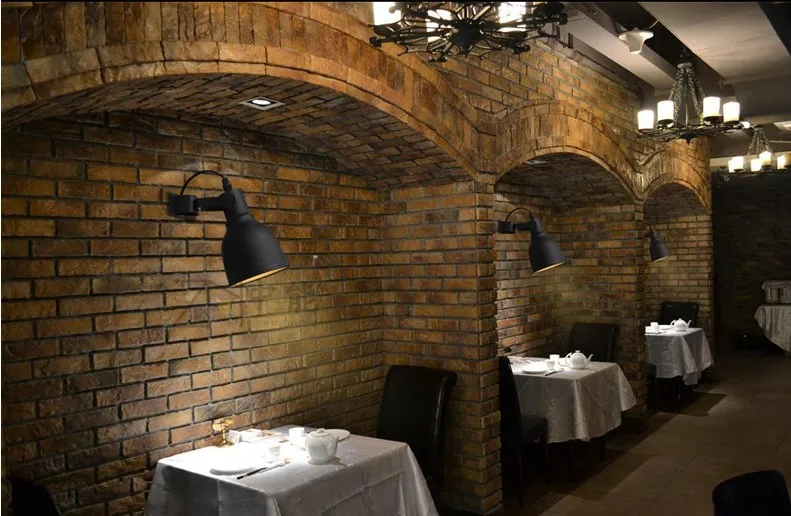 Американский в стиле кантри винтажные светодиодные Настенные светильники для