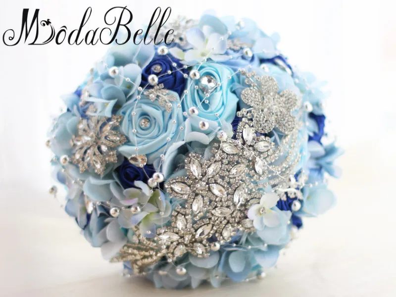 Роскошные свадебные букеты с кристаллами и бриллиантами брошь искусственные
