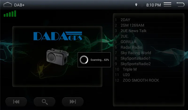 Android автомобильный DVD USB DAB+ радио тюнер цифровой аудио вещательный приемник автомобильный Радио fm-передатчик