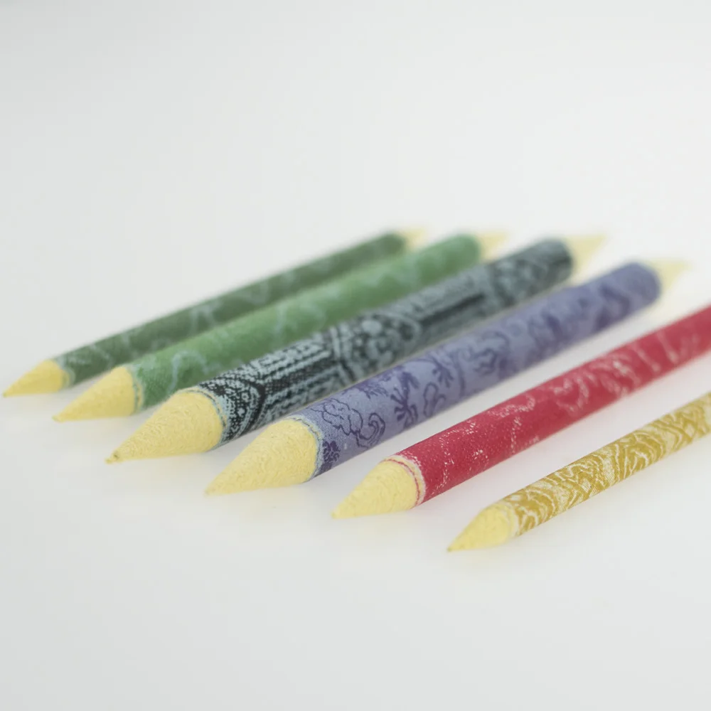 6PCs/2 sets Pastel Charcoal Blenders paper stumps Tortillon Paper Stumps for sketching painting art school supplies |