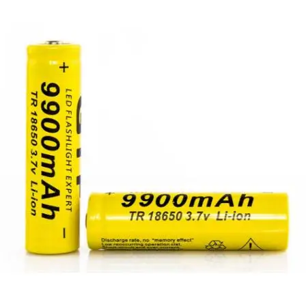 4 шт. Фирменная Новинка 18650 Батарея 3 7 V 9900mAh литий ионная аккумуляторная батарея