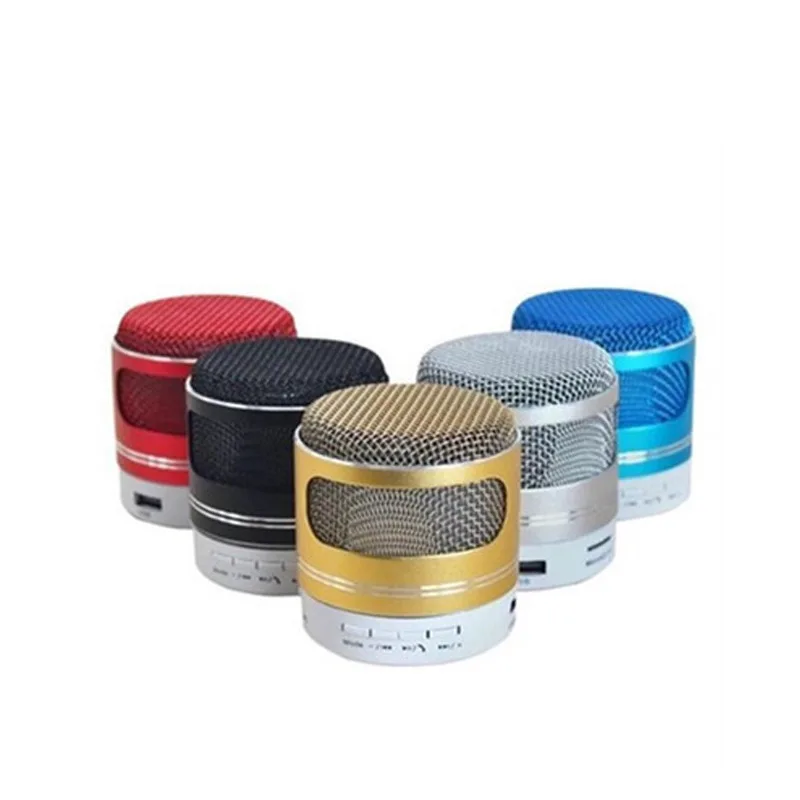 Беспроводной Bluetooth динамик с микрофоном стерео звук Поддержка FM радио TF карта