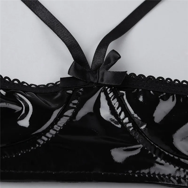 Женское нижнее белье s бюстгальтер из искусственной кожи для женщин сексуальный