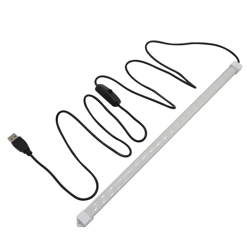 SZYOUMY Бесплатная доставка 10 шт DC 5V SMD 5630 USB Led Жесткая жесткая полоса света холодный
