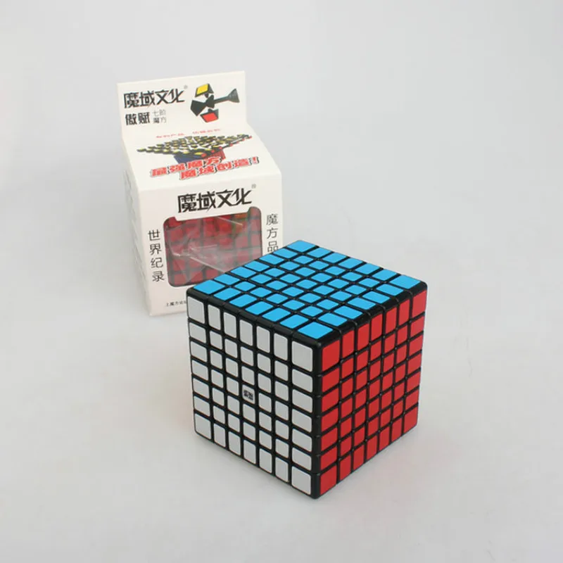 

MOYU AoFu GT 7X7X7 Stickers Magic Cube Profession Twist Puzzle Educational Intelligence Speed Cube Toys for Adult with Bracket