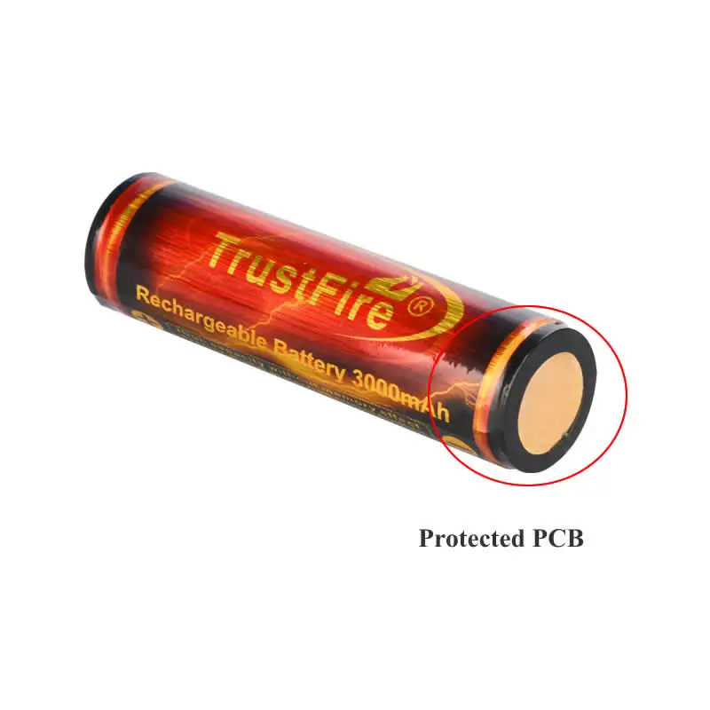 18650 зарядное устройство + 2 шт TrustFire Подлинная полная емкость 3000mAh Li lon
