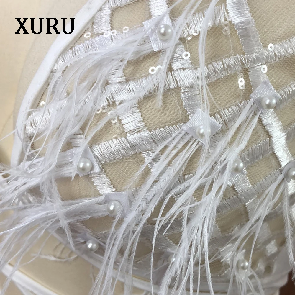 

XURU Sexy 2 piece Set Jumpsuit Women Rompers Beading Feathers Lace Up Plaid Romper Sleeveless Sexy Club Rompers Playsuits