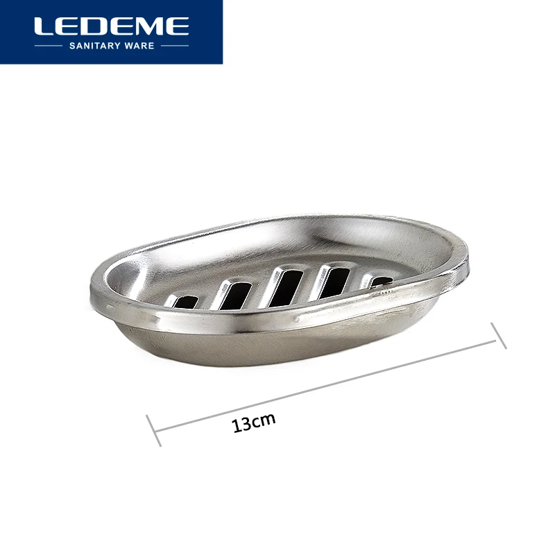 Держатель для мыла LEDEME Коробка без сверления нержавеющая сталь коробка мыльницы