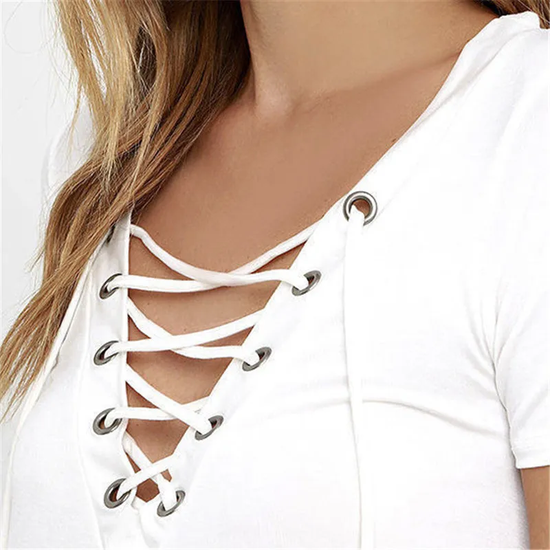 Популярный Стиль Женский Повседневный хлопковый однотонный топ с коротким