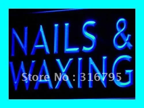 I358 Nail & Waxing Beauty Salon освещение для салона Signs On/Off Switch 20 + цветов 5 размеров|nail nail|nail salon